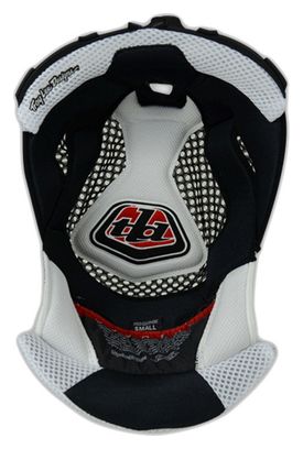 TROY LEE DESIGNS HEADLINER D3 Casco Espuma Blanco