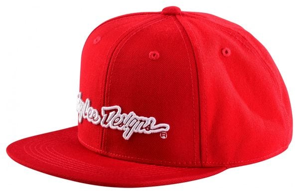 Gorra Troy Lee Designs 9Fifty Signature Rojo/Blanco