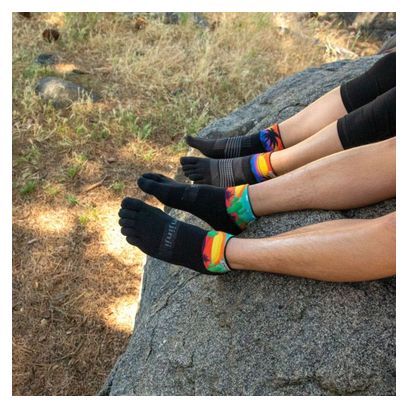 Chaussettes à orteils de running Spectrum Trail Midweight Mini-Crew unisexe