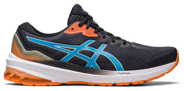 Chaussures de Running Asics GT-1000 11 Noir Bleu Orange