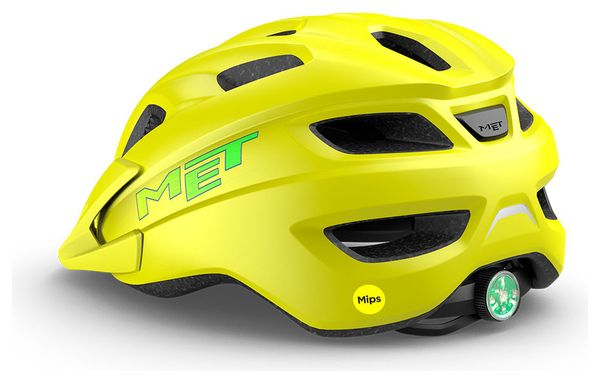 MET Crackerjack Mips Lime kinderhelm (Lime)