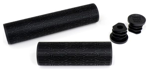 Par de Puños Rockshox TwistLoc Texturizados 89/135mm Negro