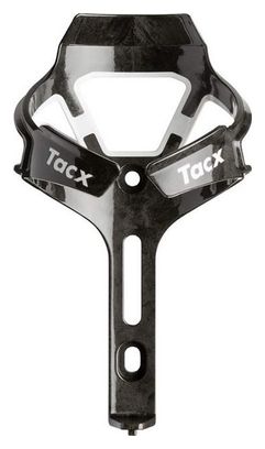 Tacx Ciro Bottle Cage Black White Shiny