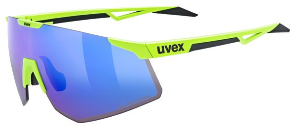 Uvex Pace Perform S CV Yellow/Mirror Lenses Blue