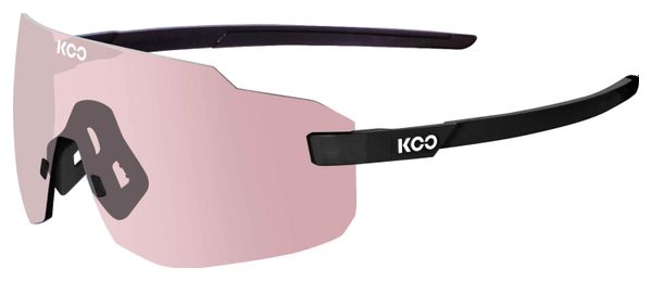 KOO Supernova Photochromic Zonnebril Mat Zwart/Roze