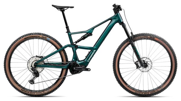 Orbea Rise SL H20 Elektrische Volledig Geveerde MTB Shimano Deore XT/SLX 12S 630 Wh 29'' Escape Green Splash Ice Green 2025