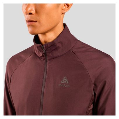 Odlo Run Easy Warm Long Sleeve Jas Paars