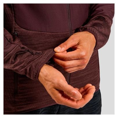 Odlo Run Easy Warm Long Sleeve Jas Paars