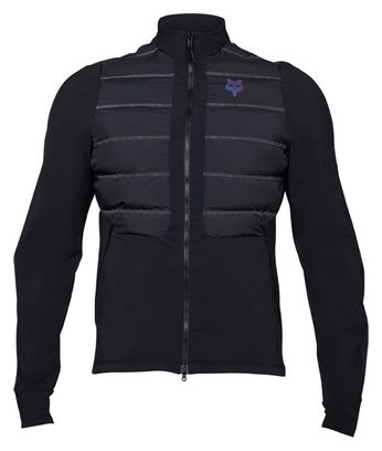 Fox Flexair Fire Hybrid Lunar Long Sleeve Jacket Schwarz