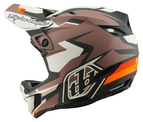 Casque Integral Troy Lee Designs D4 Polyacrilite Mips Roamer Clay