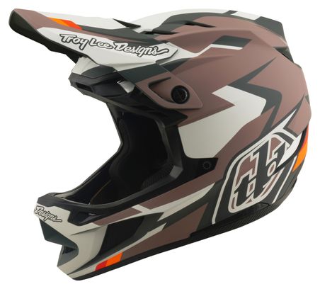 Casque Integral Troy Lee Designs D4 Polyacrilite Mips Roamer Clay
