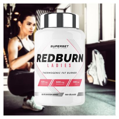 Redburn Ladies (100 Caps) - Superset Nutrition - Brûleurs De Graisse