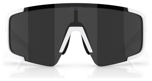 Bliz P003 L Matte White/Smoke Unisex Glasses
