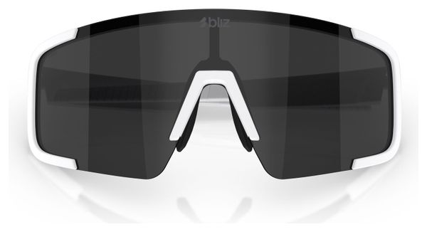 Bliz P003 L Matte White/Smoke Unisex Glasses