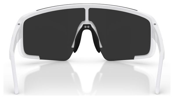 Bliz P003 L Matte White/Smoke Unisex Glasses