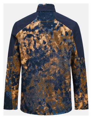 Forro polar con media cremallera Peak Performance Freelight Polartec Alpha Azul/Marrón para hombre
