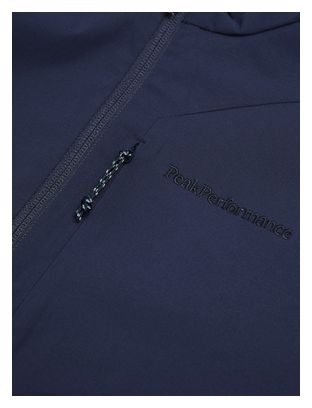 Forro polar con media cremallera Peak Performance Freelight Polartec Alpha Azul/Marrón para hombre