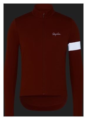 Rapha Core Orange heren winterjas met lange mouwen