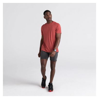 Short 2-en-1 Saxx Gainmaker 7in Noir Homme
