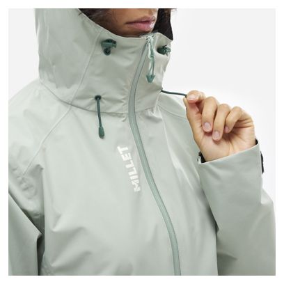 Millet Seneca Gore-Tex 2L waterdichte jas voor dames, groen