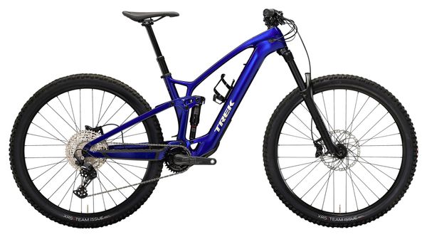 Trek Fuel EXe 9.5 Shimano Deore 12V 360 Wh 29'' Blauw 2023 Volledig geveerde elektrische mountainbike