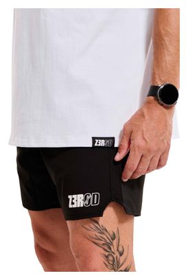 Camiseta de manga corta Z3rod Oversize Swim Bike Run blanca para hombre