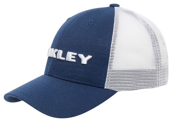 Cappellino Oakley New Era Bark Logo blu