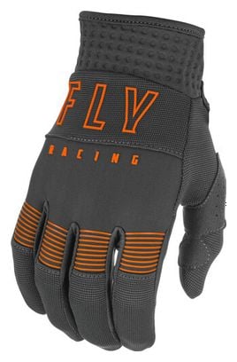 Fly F-16 Grey / Orange Kids Gloves