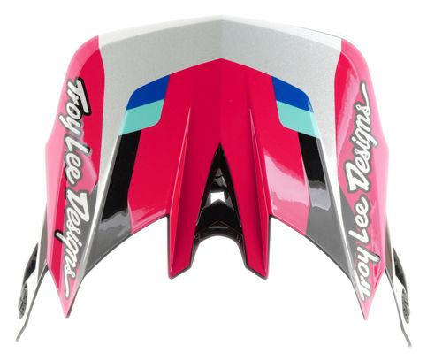 Casco integral Troy Lee Designs D4 de poliacrilato con Mips, modelo Roamer, color magenta