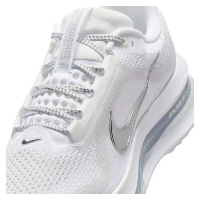 Nike Pegasus Premium Running Shoes White Silver Women