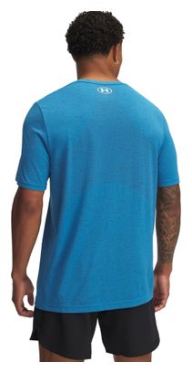 Under Armour Vanish Seamless Jersey met korte mouwen Blauw Heren