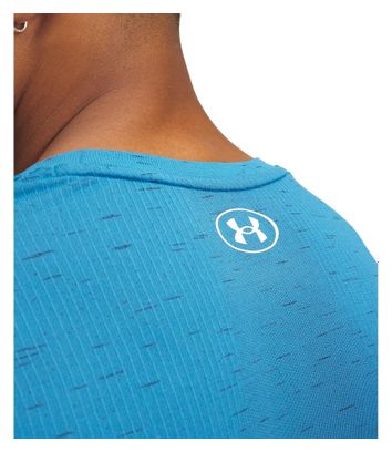 Under Armour Vanish Seamless Jersey met korte mouwen Blauw Heren