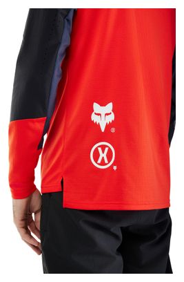 Camiseta de manga larga Fox Defend Elevated Roja