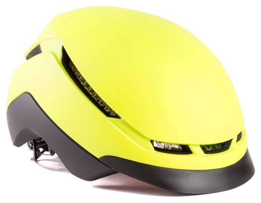 Casque Ville Bontrager Charge WaveCel Jaune Radioactive