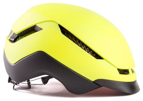 Casque Ville Bontrager Charge WaveCel Jaune Radioactive