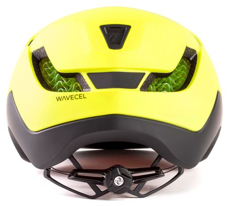 Casque Ville Bontrager Charge WaveCel Jaune Radioactive