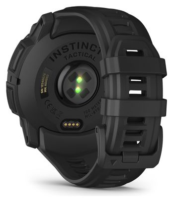 【美品】Garmin ガミン Instinct Tactical (6433) Garmin Instinct 3 Solar Tactical Edition GPS horloge - 50 mm Zwart