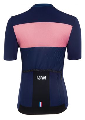 Maglia a maniche corte LeBram Eze Navy rosa da donna Tailored Fit