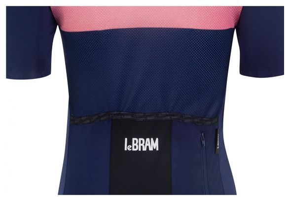 Maglia a maniche corte LeBram Eze Navy rosa da donna Tailored Fit