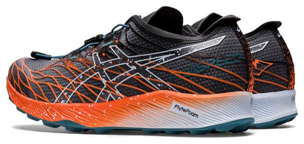Chaussures Running Asics FujiSpeed Noir Rose Femme