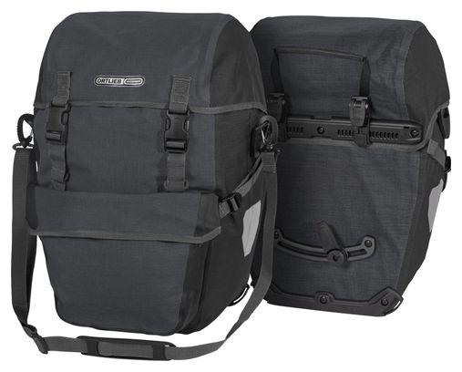 ORTLIEB Paire de sacoche Bike-Packer Plus Noir