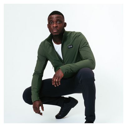 Gore Wear TrailKPR Hybrid Long Sleeve Jersey Green