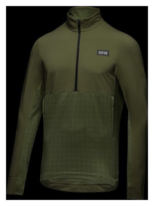 Gore Wear TrailKPR Hybrid Long Sleeve Jersey Green