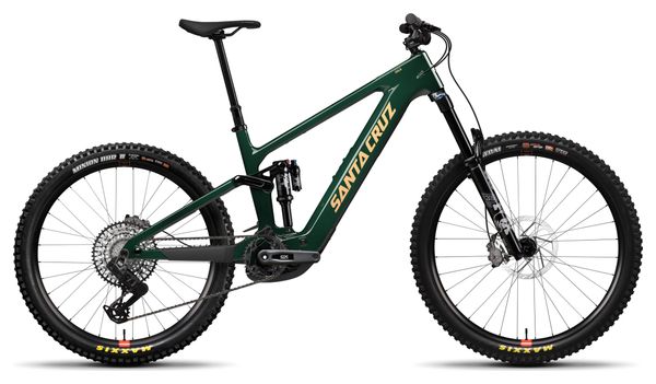 Mountain bike elettrica full suspension Santa Cruz Vala C Sram 12V 600Wh Bosch 100 Nm MX (29/27,5'') Verde