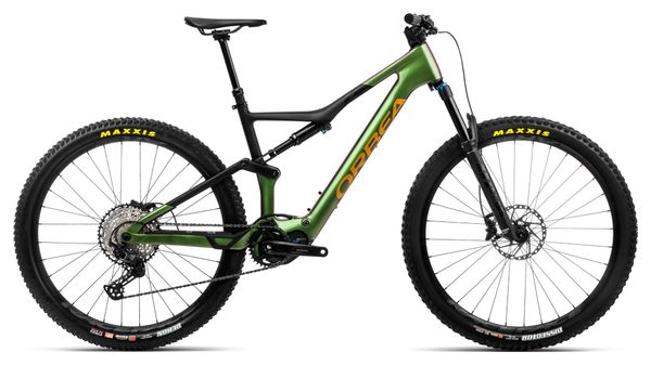 VTT Électrique Tout-Suspendu Orbea Rise M20 Shimano SLX 12V 360 Wh 29'' Vert Chameleon Goblin 2023