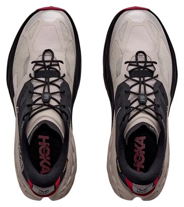 Scarpe da trail Hoka Speedgoat 7 GTX beige/nero da uomo