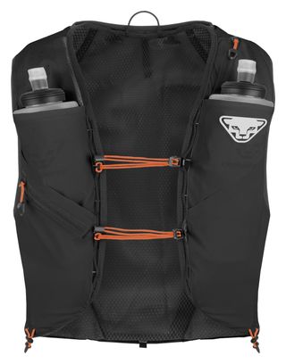 Dynafit Ultra 12 L drinkvest + 2 x 500 ml flacons Zwart Unisex