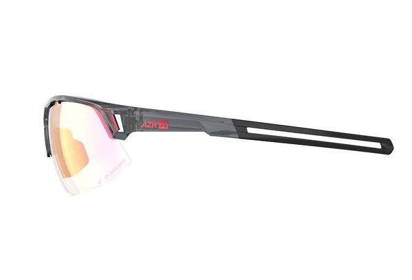 Lunettes AZR Kromic Rocket RX Crystal Noir/Rouge Photochromique 