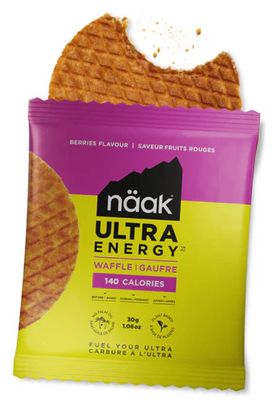 Näak Ultra Energy Wafel - Rode vruchten - 30g