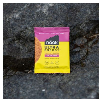 Gofre Näak Ultra Energy - Frutos Rojos - 30g